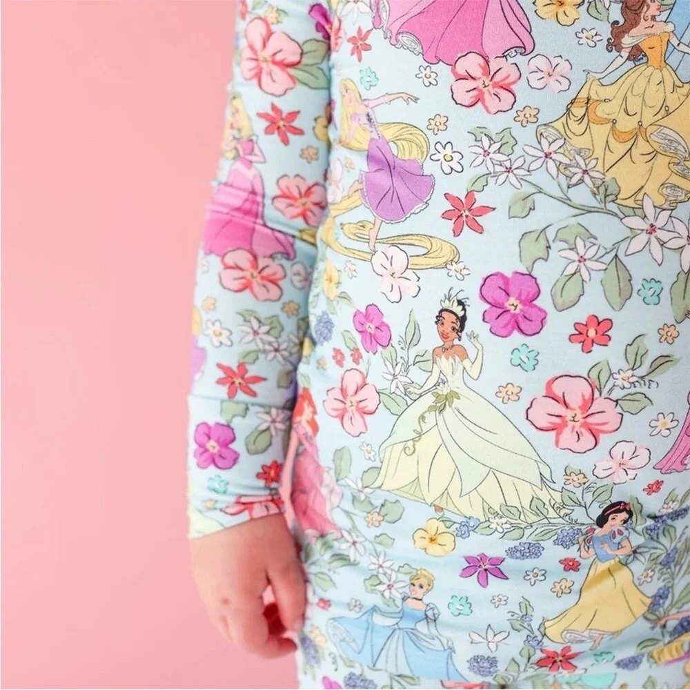 Posh Peanut Disney Princesses 2-piece 6-12M Pajamas‎